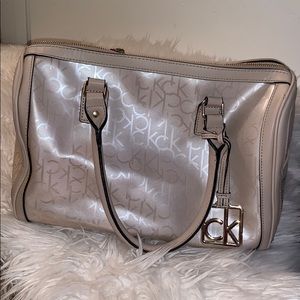 Calvin Klein beige bag